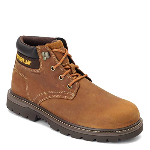Caterpillar Outbase WP Men's Industrial/Construction Boots, Leather Brown, 9 Medium