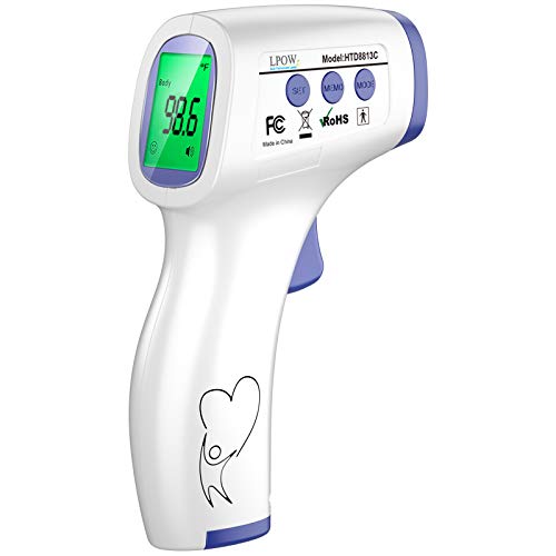 Forehead Thermometer for Adults, The Non Contact Infrared Thermometer for Fever, Body Thermometer and Surface Thermometer 2 in 1 Dual Mode Thermometer