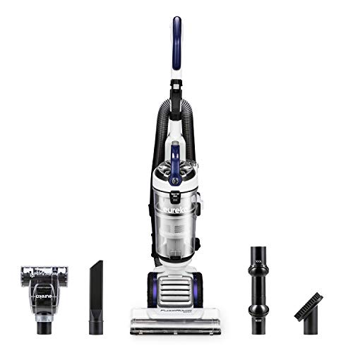 EUREKA NEU522 FloorRover Dash Upright Pet Vacuum Cleaner, HEPA Filter, Swivel Steering for Carpet and Hard Floor, Bagless, Deep Ocean