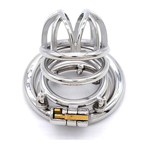 LQZYTY Sunglasses Sexy Three-Dimensional Short Arc Ring with Anti-Dropping Pěnis Lock Chastity Device Thong T-Shirt (Size : L)