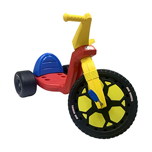 The Original Big Wheel 16' Tricycle Big Wheel for Kids 3-8 Boys Girls Trike - Original 1969 Clicker Sound - Made in USA