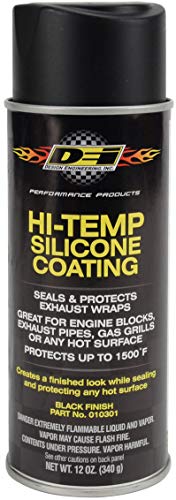 Design Engineering 010301 High-Temperature Silicone Coating Spray - Black