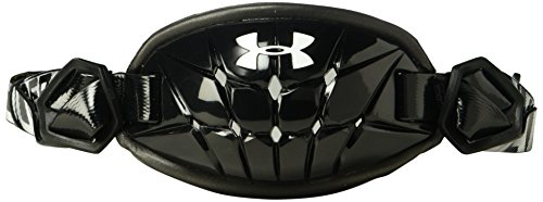 Under Armour boys Gameday Armour Chin Strap Black (001)/White One Size Fits All