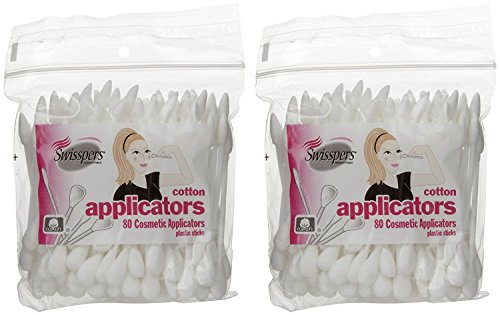 Swisspers Premium Cosmetic Applicators - 80 ct - 2 pk