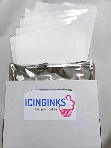 Premium Edible Frosting Sheets, Sugar Sheets, Icing sheets 24 count (8.5' X 11') A4 Edible Paper for cake printers