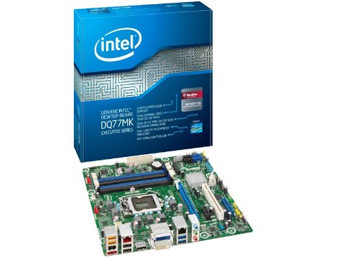 Intel Desktop Motherboard LGA1155 DDR3 1600 MicroATX - BOXDQ77MK