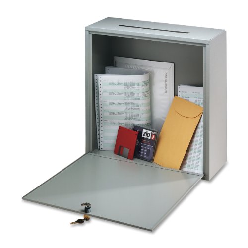 Buddy Products Inter-Office Mailbox, Steel, Small, 3 x 10 x 12 Inches, Platinum (5625-32)