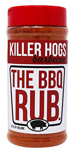 Killer Hogs The BBQ Rub | Championship Grill Seasoning for Beef, Steak, Burgers, Pork, and Chicken | 16 oz