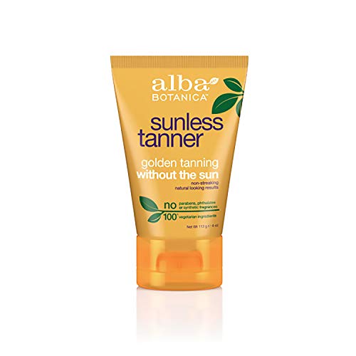 Alba Botanica Sunless Tanner Lotion, 4 oz.