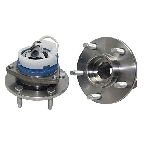 Detroit Axle 513121 Front Wheel Hub and Bearing Assembly Pair for Buick Century Regal, Chevy Impala Monte Carlo, Cadillac DTS Deville, Oldsmobile Intrigue, Pontiac Grand Prix Aztek Bonneville W/ABS