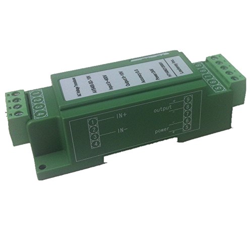 DC Voltage Transducer Voltage Sensor Transmitter Transformer Input 0-100V DC Output 0-10V DC