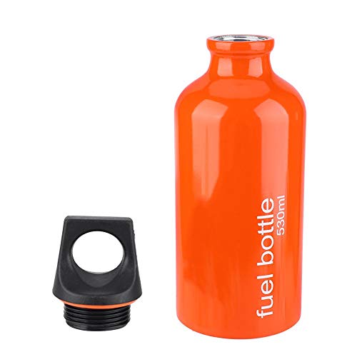 VGEBY1 Fuel Storage Bottle, Leakproof Camping Petrol Container Aluminum Alloy for Hiking Cooking Picnic