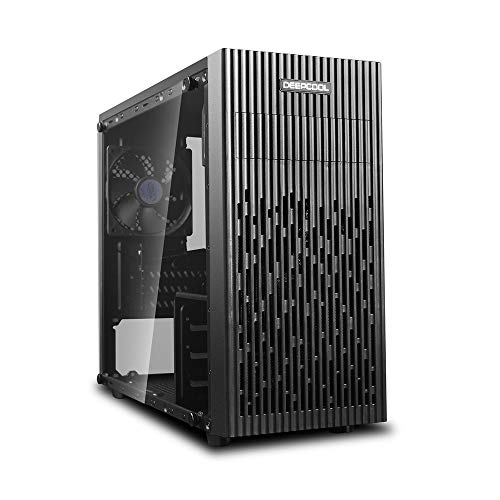 DEEPCOOL MATREXX 30,Mini-Tower,M-ATX/Mini-ITX,Tempered Glass Panel Larger Area of Air-Intake