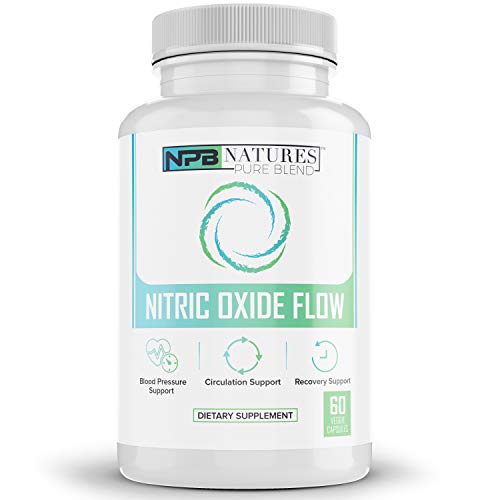 Nitric Oxide Supplements: Nature's Pure Blend - L-Arginine and L-Citrulline - 1500MG - Nitric Oxide Booster - Blood flow, Muscle growth, Energy - Essential Amino Acids for physical training support