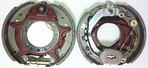 LIBRA New 12-1/4' x 3-3/8' Trailer Electric Brake Assembly Pair for 9K-10K lbs axle - 21008