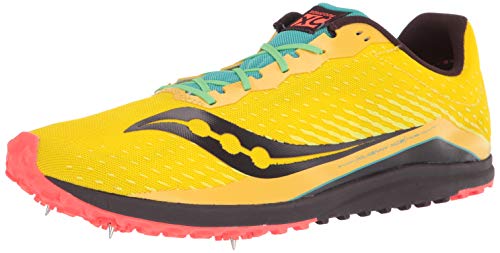 Saucony Kilkenny XC 8 Men's Cross Country Running Shoe, Yellow Mutant, 11