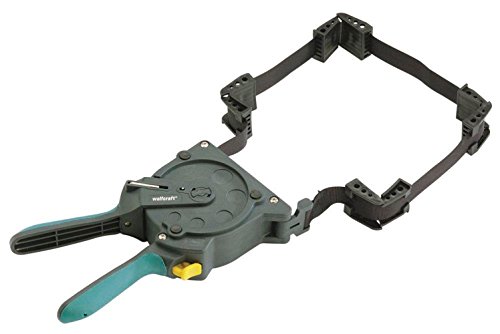 wolfcraft 3681404 One-Hand Ratcheting Band Clamp, 16'