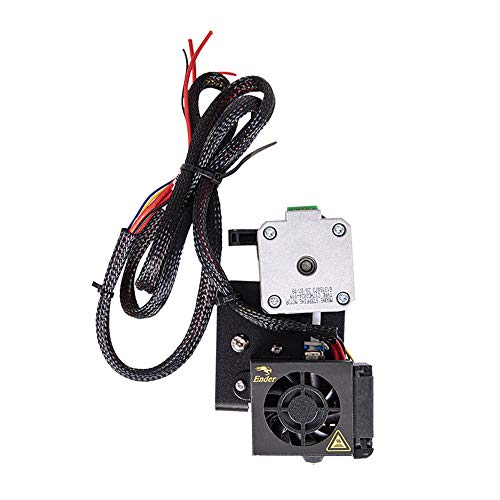 Creality Upgraded Direct Extruder Kit for Ender 3, Ender 3 Pro, Comes with 42-40 Stepper Motor, 1.75mm Direct Drive Extruder, Fan and Cables Support Flexible Filament