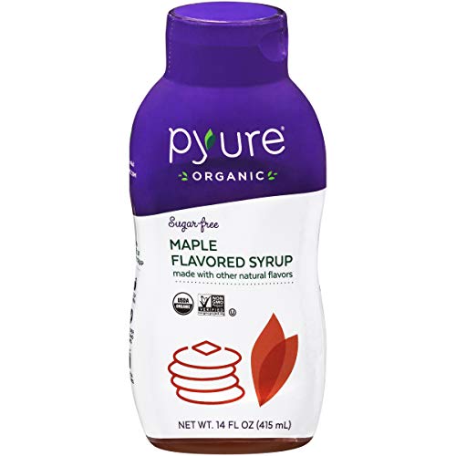 Organic Maple Syrup Alternative by Pyure | Sugar-Free, Keto, Low Carb | 14 Fluid Ounce