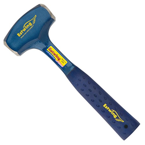 Estwing Drilling/Crack Hammer - 4-Pound Sledge with Forged Steel Construction & Shock Reduction Grip - B3-4LB