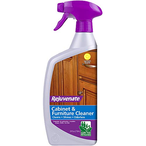 Rejuvenate Cabinet & Furniture Cleaner pH Neutral Streak and Residue Free Cleans Restores Protects