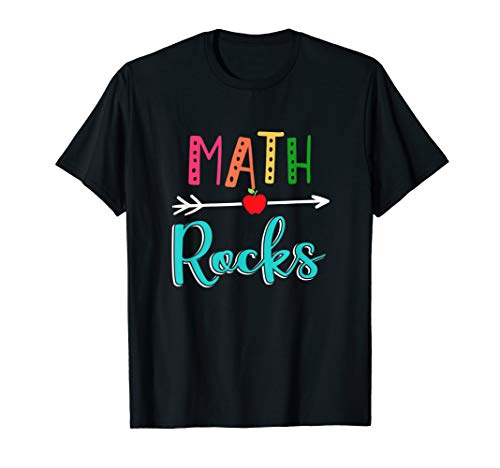 Math Rocks Teacher Back To School T-Shirt