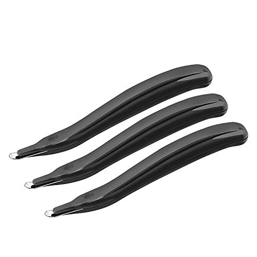 Ktrio Staple Remover Professional Magnetic Easy Staple Removers Stapler Remover Staple Remover Tool Staple Puller Remover Staple Pullers for Office, School and Home 3PCS Black