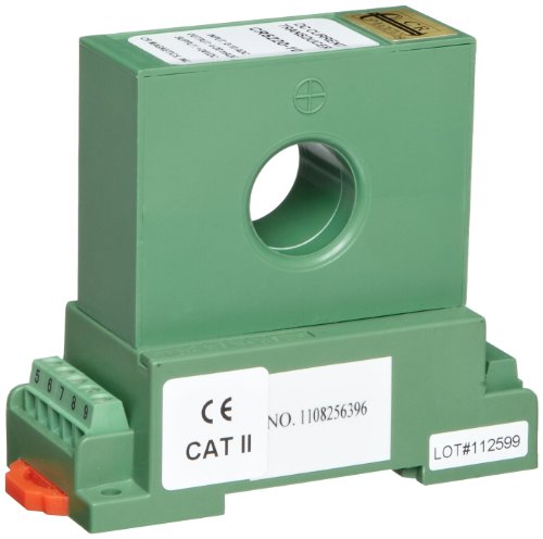 CR Magnetics CR5220-10 DC Hall Effect Current Transducer with Single Element, DC, 0 - 300 Output Load, 24 VDC +/-10%, 0-10 ADC Input Range, 4 - 20 mADC Output Range