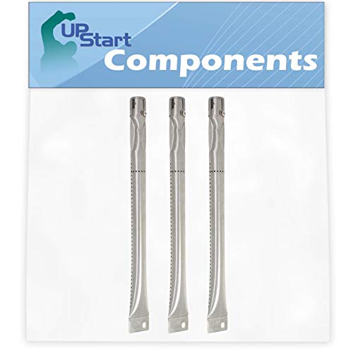 UpStart Components 3-Pack BBQ Gas Grill Tube Burner Replacement Parts for Savor Pro GD4205S-M - Compatible Barbeque Stainless Steel Pipe Burners