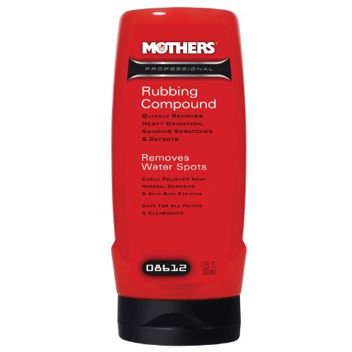 Mothers 08612 Professional Rubbing Compound - 12 oz.
