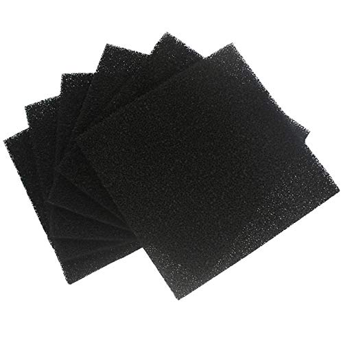 6 Pack Solder Extractor Filter Carbon Filter Replacement Activated, Smoke Fume Absorber Filter for Hakko/Xytronic/Aoyue Smoke Absorber 5 1/8” 5 1/8” 3/8”