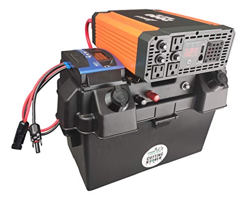 Cutting Edge Power 2,000W Solar Generator, Portable Solar Battery Box w Inverter