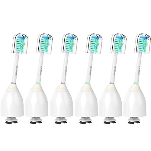 Sonifresh Replacement Brush Heads Compatible with Philips Sonicare Eseries, Essence, Elite, Advance HX7001 (6 Pack)