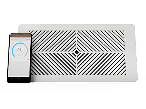 Flair Smart Vent, Smart Vent for Home Heating and Cooling. Compatible with Alexa, Works with ecobee, Honeywell Smart thermostats, and Google Assistant. Requires Flair Puck. (6' x 12')