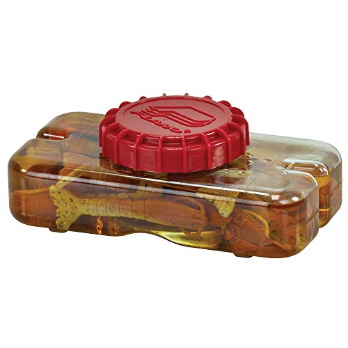 Plano Liqua Bait Storage Bottle and Bait Grabber, Clear, 23.5 oz (465100)