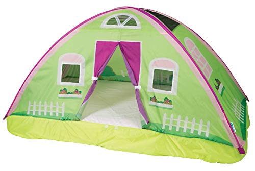 Pacific Play Tents 19600 Kids Cottage Bed Tent Playhouse - Twin Size