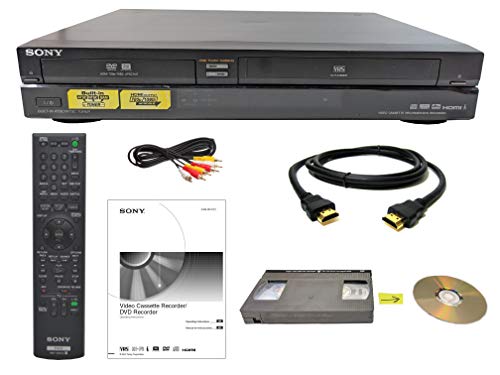 Sony VHS to DVD Recorder VCR Combo w/ Remote, HDMI