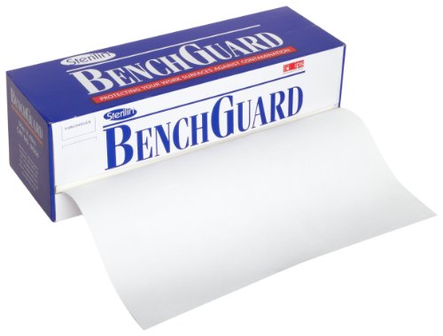 Dynalon 504314-0001 Benchguard Lab Bench Top Protector Roll Dispenser, 50m Length x 49cm Width