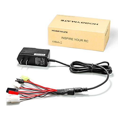 RC Car Battery Charger - Nimh NiCd Battery Packs Charger, 2-8 Cells Nimh Nicd Airsoft Battery Charger, Rc Car / Airplane / Helicopter Receiver Rx Battery Charger 3.6v - 9.6v