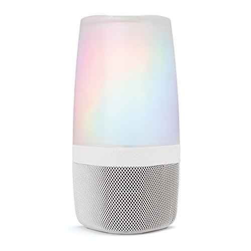 iHome Zenergy Aromatherapy Essential Oil Diffuser Bluetooth Speaker with Sound Therapy, Light Therapy, Anti-Anxiety and Stress Relief, Color Changing Relaxing Sounds and Oils