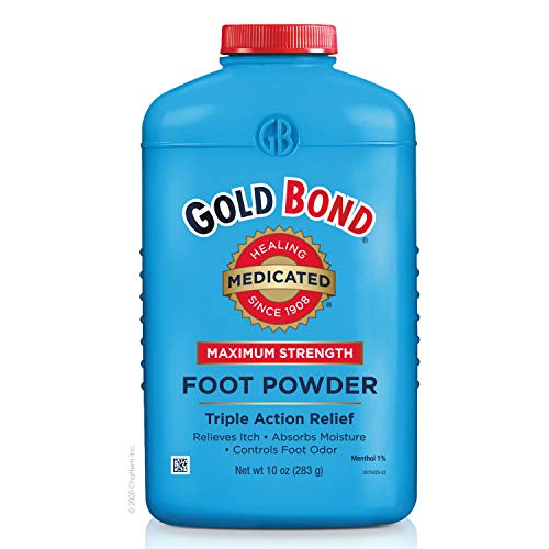 Gold Bond Maximum Strength Foot Powder, 10 Ounce, Multi
