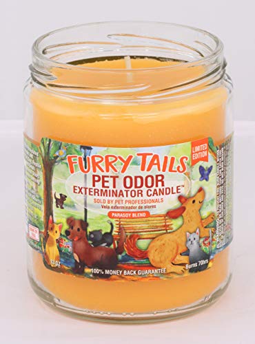 Furry Tails Pet Odor Exterminator 13 Ounce Jar Candle