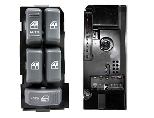 Power Window Switch 5 Buttons for 95-05 Chevrolet GMC 4-Door Models Replace OEM 901-021 15151360 19244658 71010