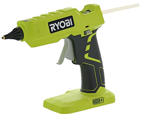 Ryobi P305 One+ 18V Lithium Ion Cordless Hot Glue Gun w/ 3 Multipurpose Glue Sticks (Battery Not Included / Power Tool Only)