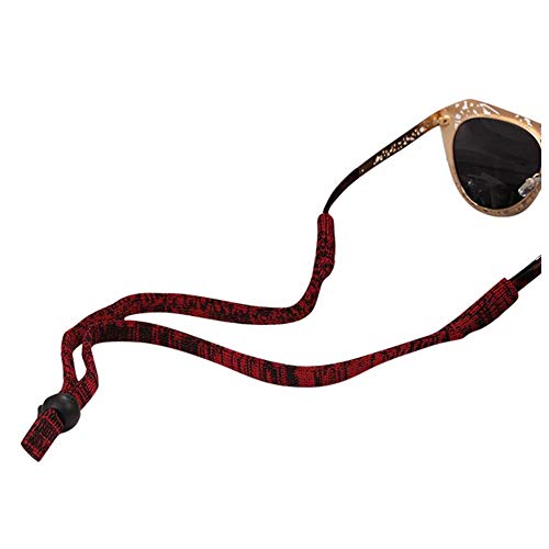 Iusun Eyeglass Chains Elegant Non-Slip Eyewear Retainer Sports Sunglass Stylish Neck Straps Holder Necklace Cords Beaded Reading Glasses Eyeglasses Decoration (Coffee)