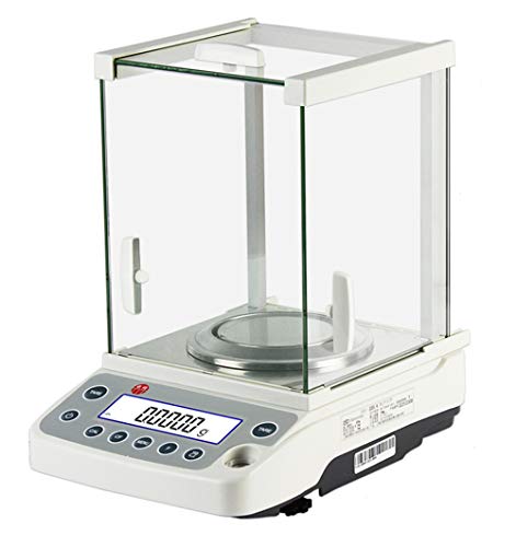 Hanchen Digital Analytical Balance, 0.1mg Precise Electronic Scale for Lab/Pharmacy/Jewelry Store/Chemical Plant 0.0001g (120g/0.0001g)