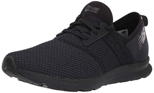 New Balance Women's FuelCore Nergize V1 Sneaker, Black/Magnet, 8 M US