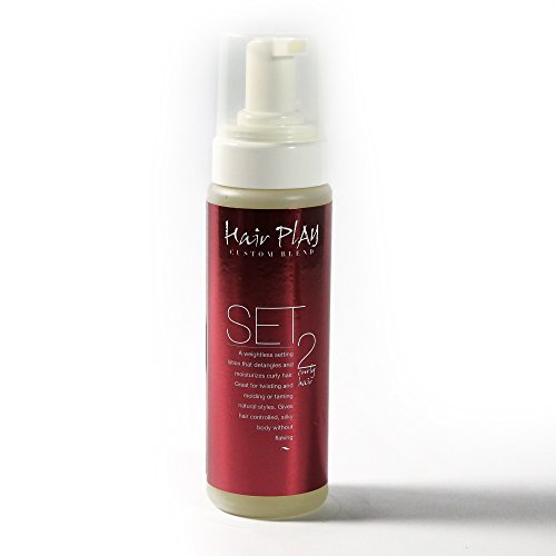 Hair Mousse for Frizz Control and Wavy Hair - Hair Play Set #2 - Ease Frizz with Volumizing, Color Safe Leave-In Hair Foam and Mousse for Medium Hold - Curly, Frizzy, Coarse Hair (8 oz)