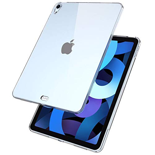 iPad air 4 Case Compatible with New Apple Pencil Charging Soft TPU Slim Cover for iPad 10.9 2020 Clear