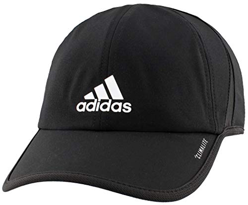 adidas Men's Superlite Relaxed Adjustable Performance Cap, Black/White, ONE SIZE